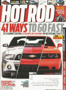 HOT ROD 2014 FEB - GT500 vs SRT8 vs ZL1, 10,000 rpm MOUSE, HARBINGER